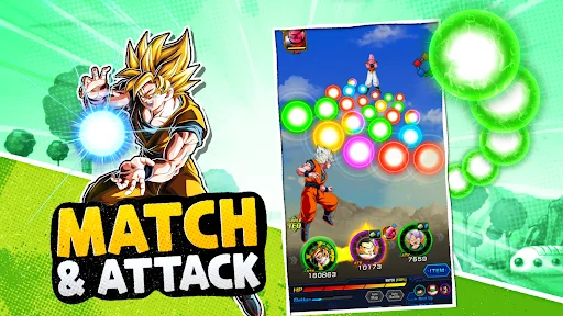 Gameplay screenshot 4 from DRAGON BALL Z DOKKAN BATTLE - Action game